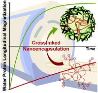 Crosslinked shells for nano-assembled capsules: a new encapsulation method for smaller Gd3+-loaded capsules with exceedingly high relaxivities