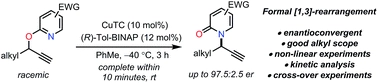Enantioselective propargylic [1,3]-rearrangements: copper-catalyzed O-to-N migrations toward C-N bond formation