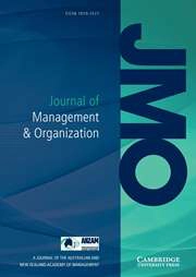 Journal of Management and Organization