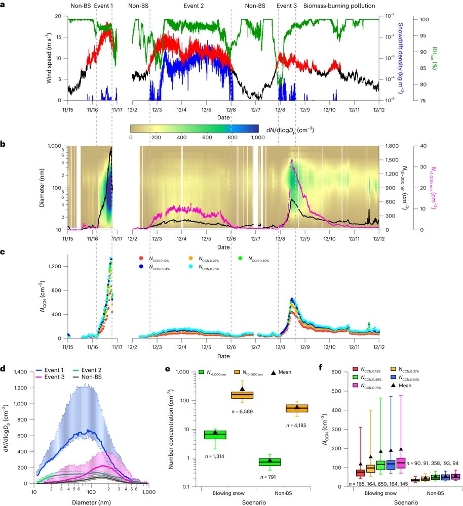 Arctic warming by abundant fine sea salt aerosols from blowing snow