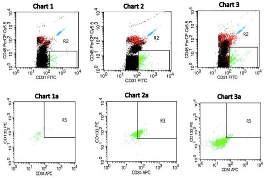 JCM, Vol. 8, Pages 1984: Low Pre-Treatment Count of Circulating Endothelial Progenitors as a Prognostic Biomarker of the High Risk of Breast Cancer Recurrence