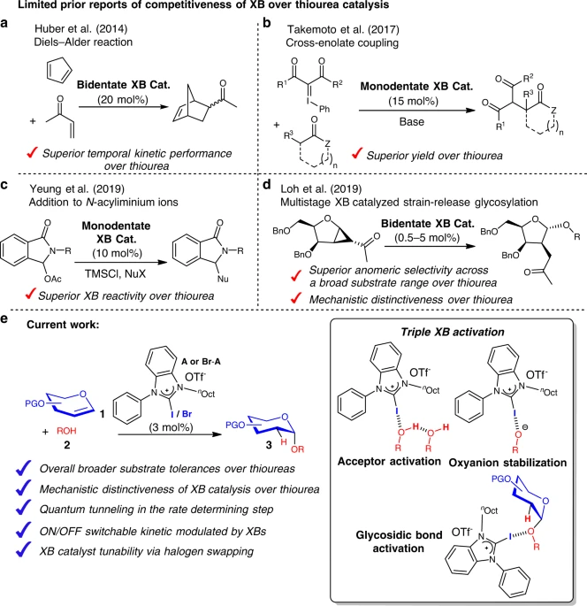 A Robust And Tunable Halogen Bond Organocatalyzed 2 Deoxyglycosylation Involving Quantum Tunneling Researcher An App For Academics