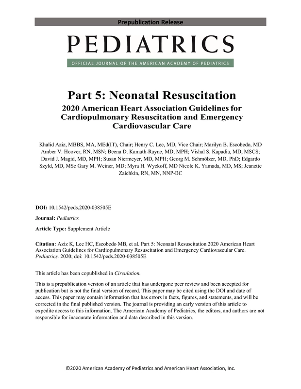 American Heart Association Guidelines For Cardiopulmonary Resuscitation And Emergency Cardiovascular Care Researcher An App For Academics