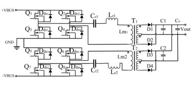 A High Power Interleaved Parallel Topology Full-Bridge LLC Converter for Off-Board Charger