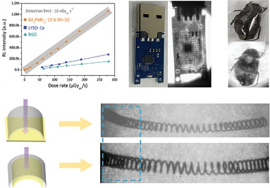 Highly Efficient and Flexible Scintillation Screen Based on Manganese (II) Activated 2D Perovskite for Planar and Nonplanar High‐Resolution X‐Ray Imaging